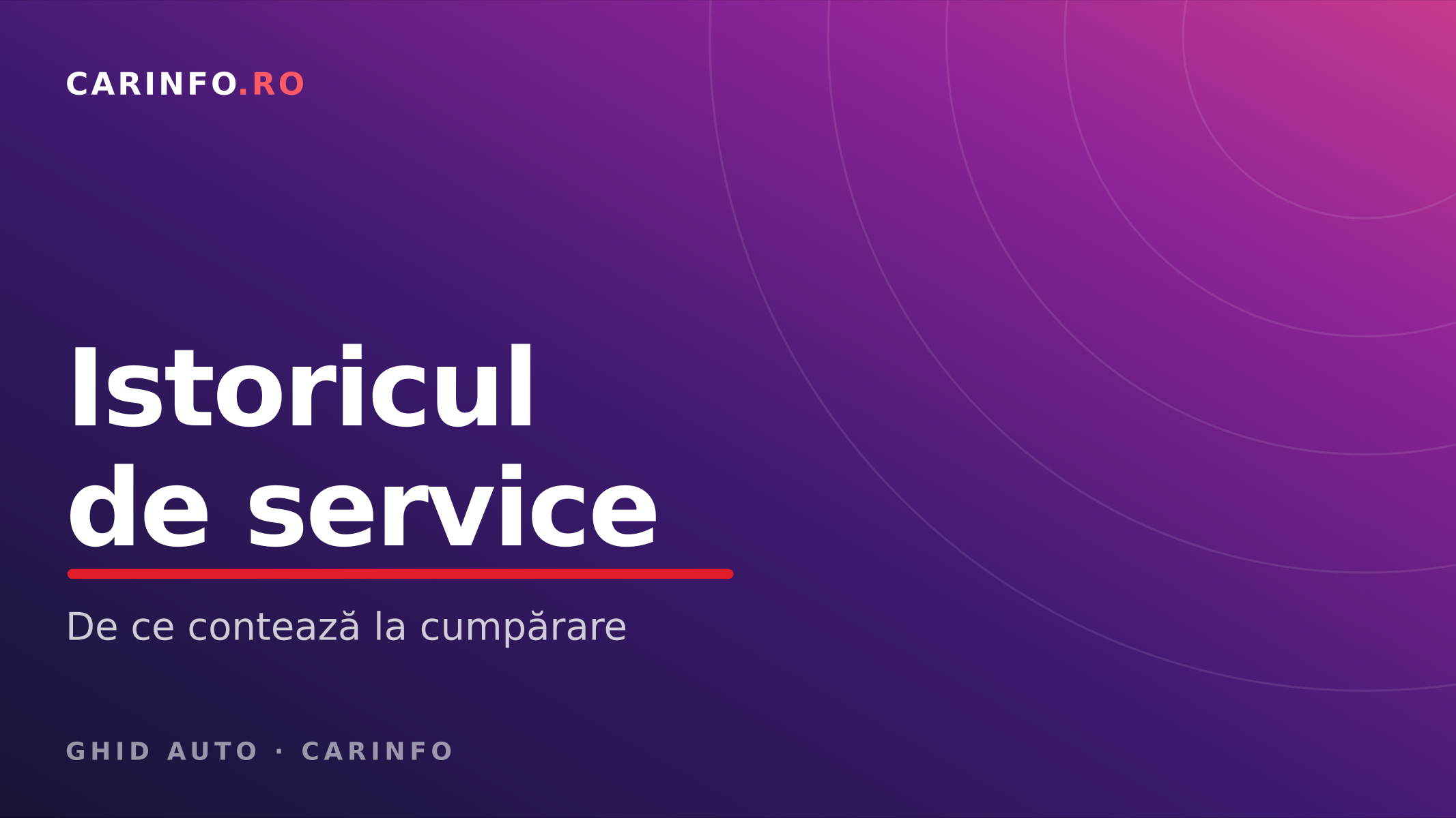 Service history: why it matters more than you think